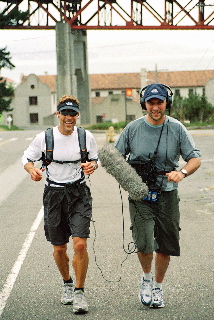 Dean Karnazes and Gideon D'Arcangelo